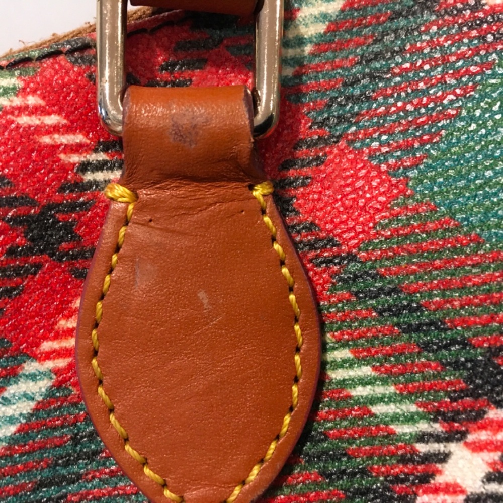 Dooney & Bourke Tartan Plaid Domed Satchel - Picture 10 of 16